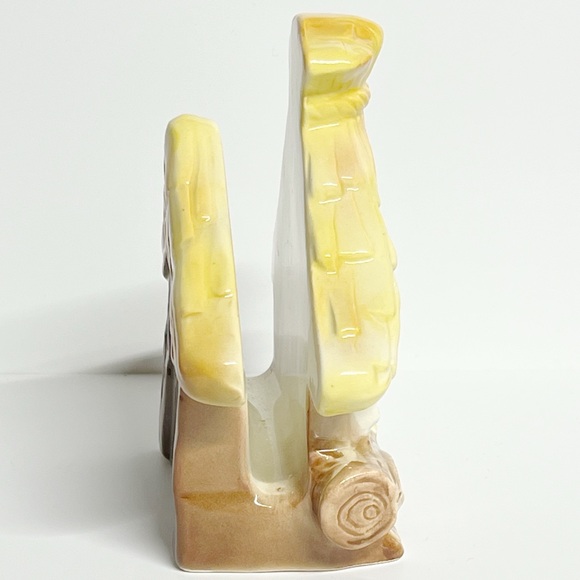 Rare Vintage Lefton Lovebirds in Bird House Napkin Holder. - Picture 5 of 9